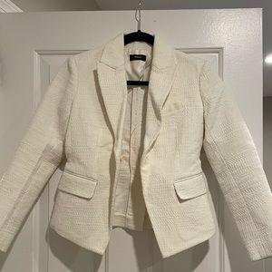 Theory white blazer
